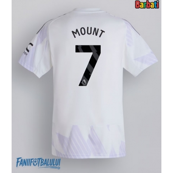 Manchester United Mason Mount #7 Tricou Fotbal Replică 2025-26 Barbati Deplasare